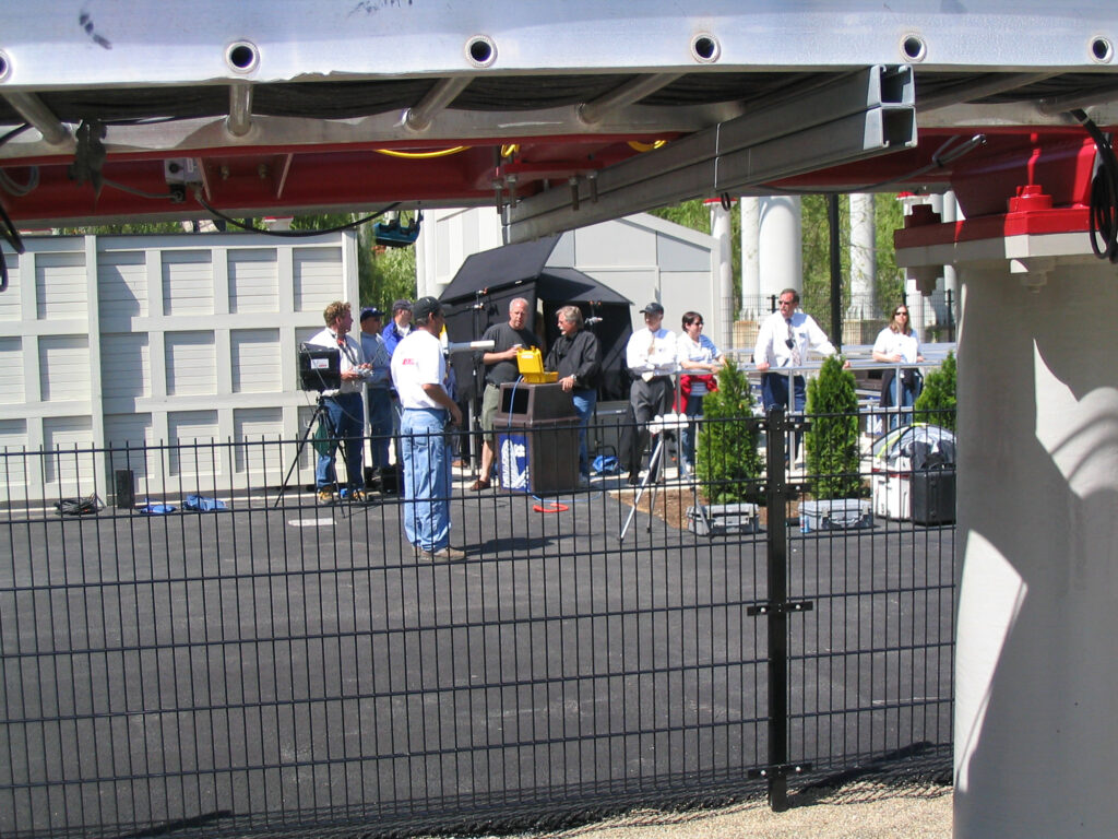 Dragster Film Crew