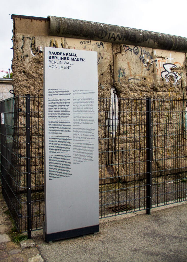 Berlin Wall Monument – Topografie Des Terrors
