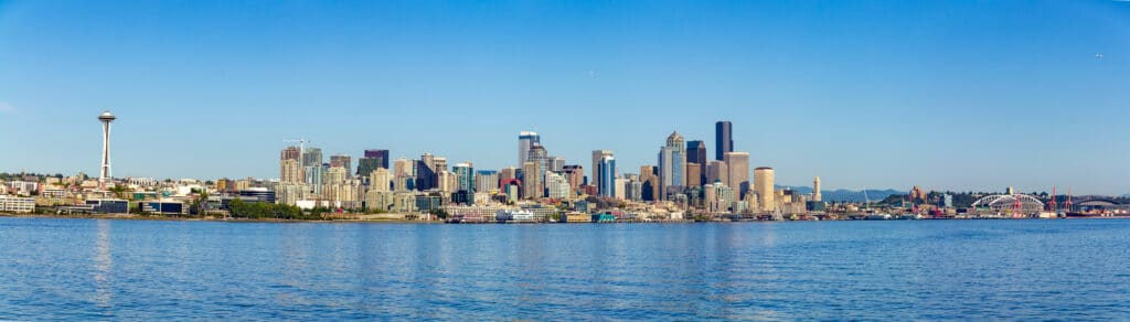 Seattle Panoramic from the water