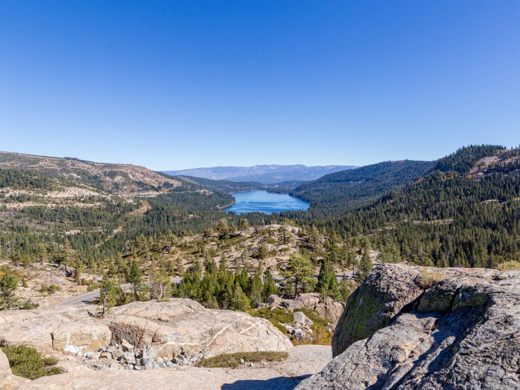 Donner Pass in California