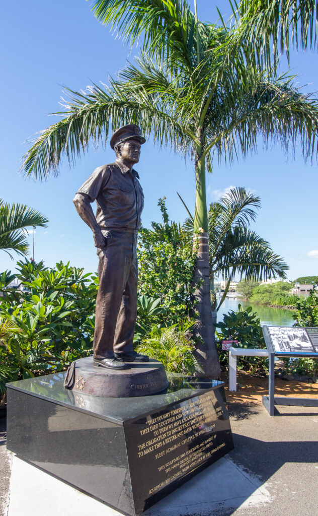 Chester Nimitz statue