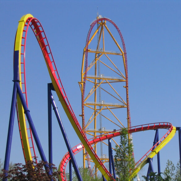 Mantis and Top Thrill Dragster