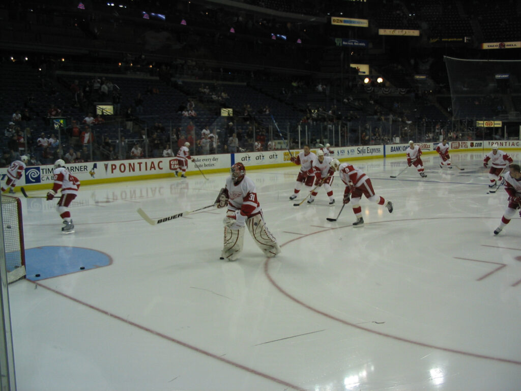 Red Wings Warmup