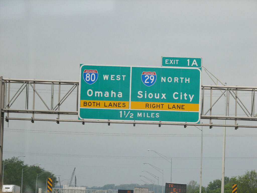 I80 West to Omaha
