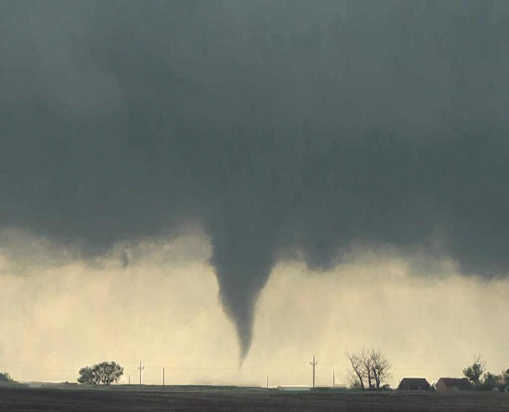 The Bowdle, SD storm produced many tornadoes (we counted at least 10) including this beauty! May 22, 2010 in Edmunds County South Dakota