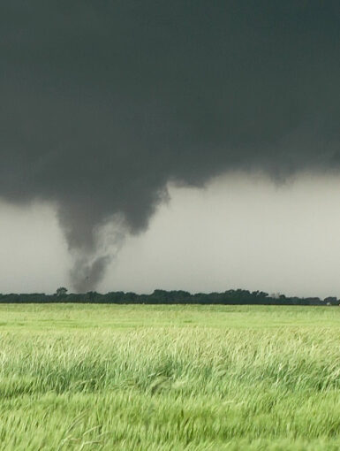 This tornado and satellite tornado occurred near Wakita, OK on the afternoon of May 10, 2010 during a high risk outbreak.