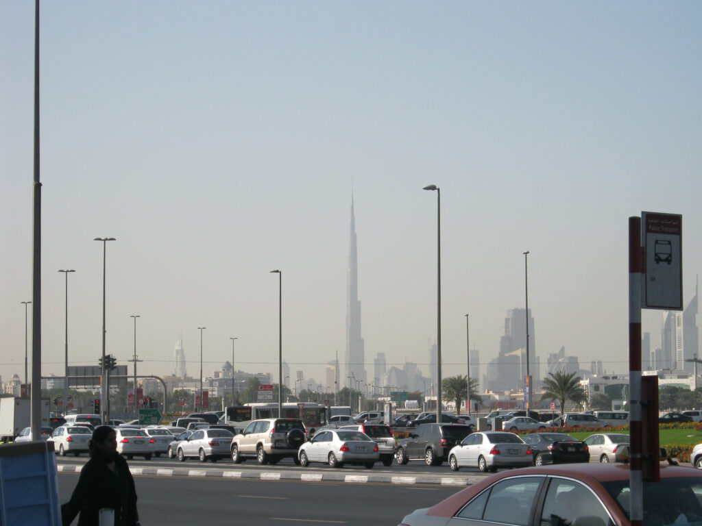 Dubai Skyline with Burj Khalifa