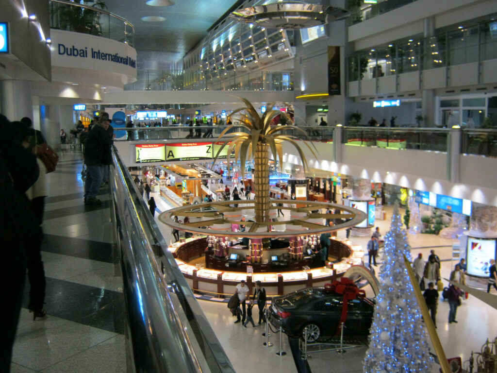 Inside Dubai Airport