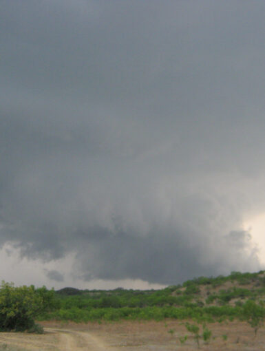 Wall Cloud near Lawn TX