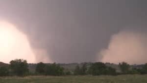Video Still of the Chickasha Oklahoma wedge tornado May 24, 2011