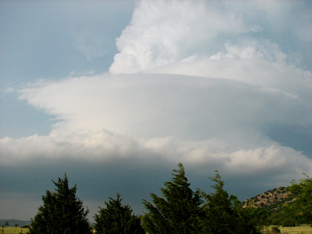 Storm over Wichita Mountains