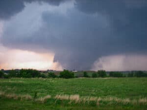 May 24, 2011 Chickasha tornado transitions to wedge phase