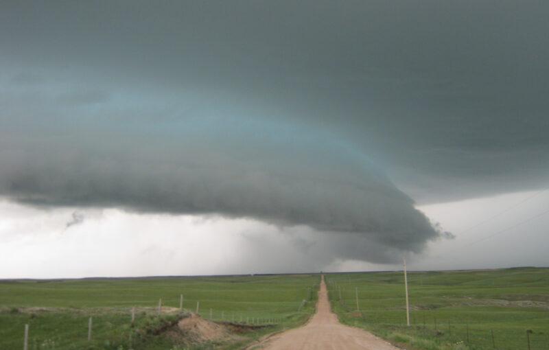 Shelf Cloud in Nebraska