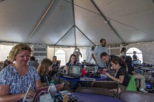 NASA Tweetup Tent