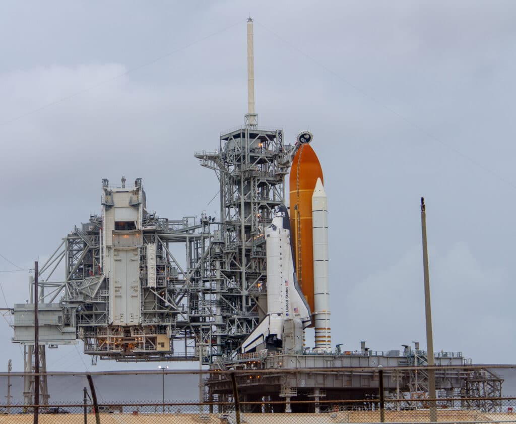 STS-135 on Launch Pad 39A