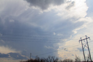 Storm building near Childress