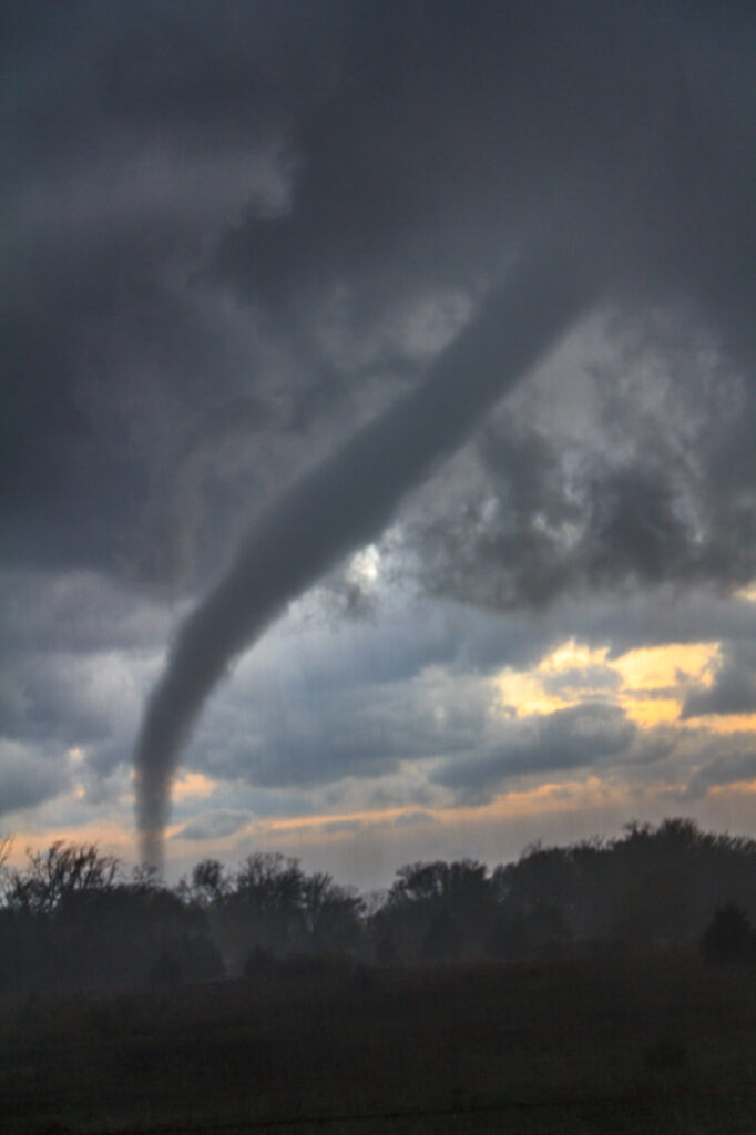 Tornado near Willow Oklahoma