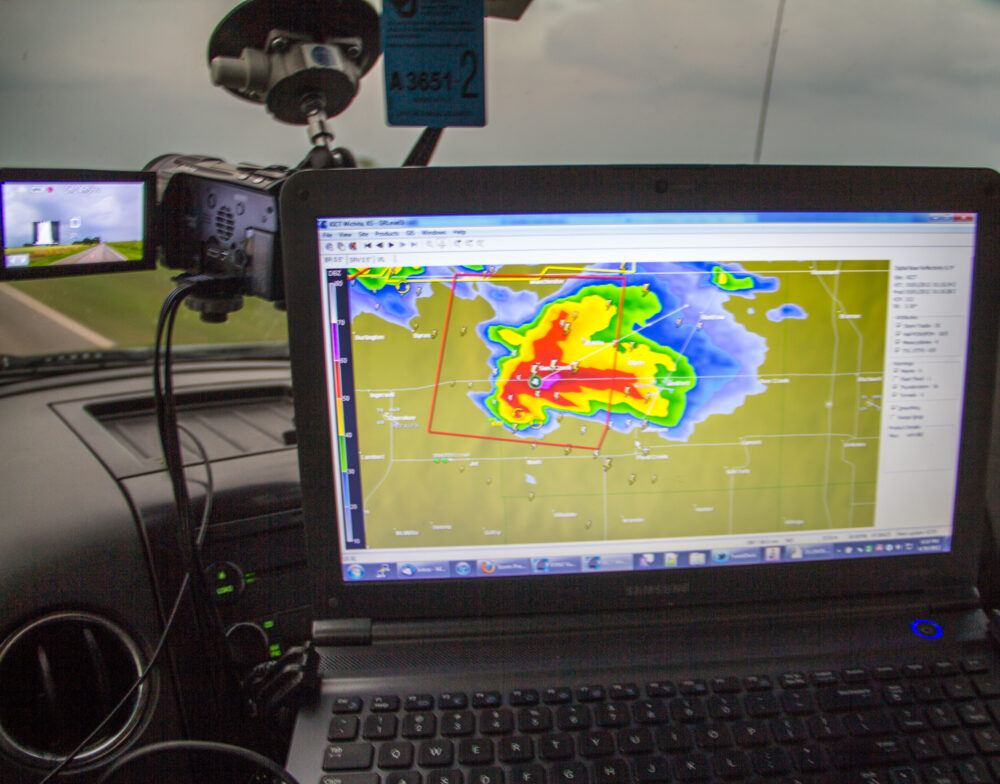 Storm Chasing Equipment - Cameras and Laptops - Ben Holcomb