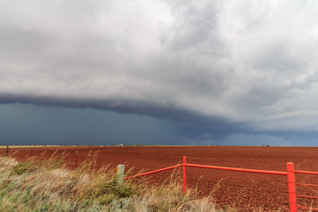 Outflow Dominant Storm in Western Oklahoma