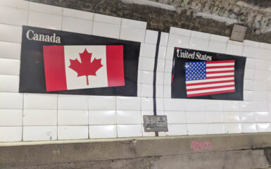 USA Canada Border