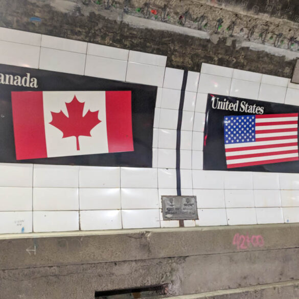 USA Canada Border