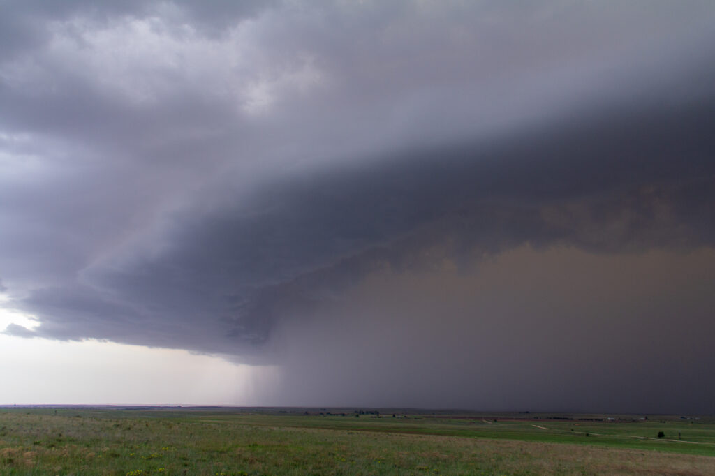 High Precipitation Supercell (HP) in the Texas Panhandle