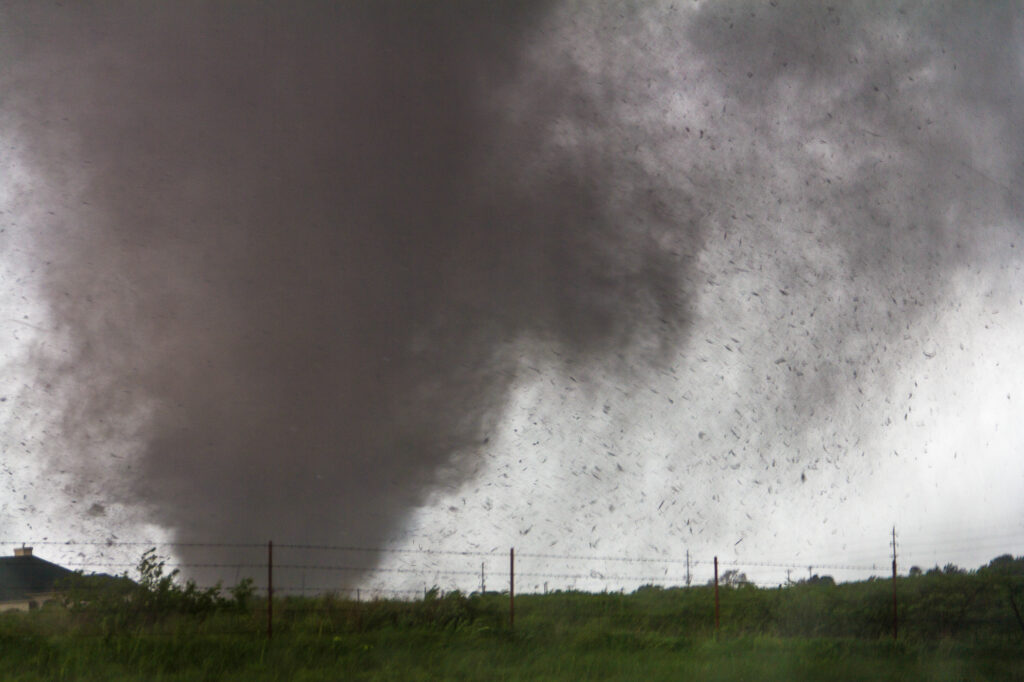 The Moore, Oklahoma Tornado of May 20th, 2013 near Sooner Rd and 134th