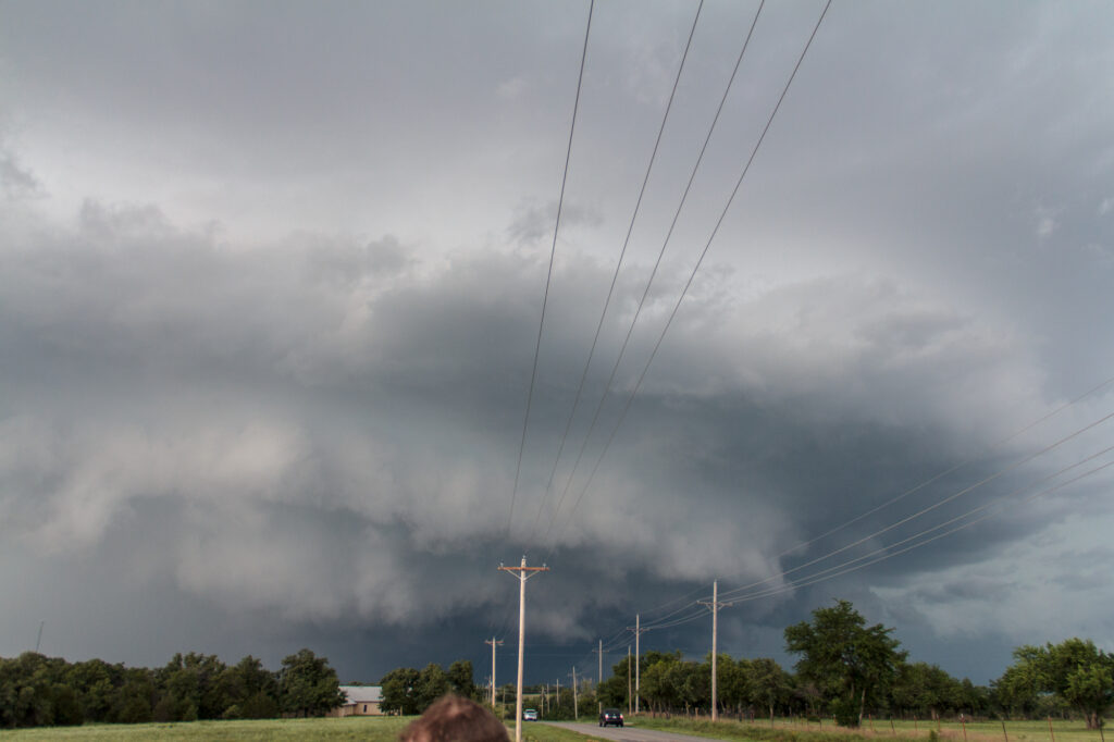Supercell over Marlow, OK on May 30, 2013
