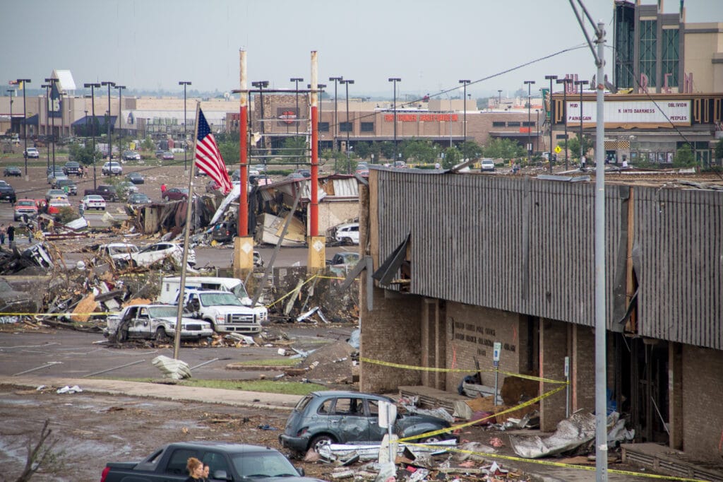 Post Office, Moore, Oklahoma. Moore, OK EF-5 Tornado Aftermath