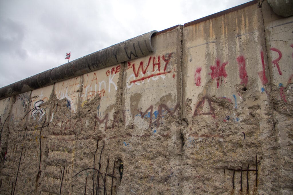 Remaining portions of the Berlin Wall in 2013