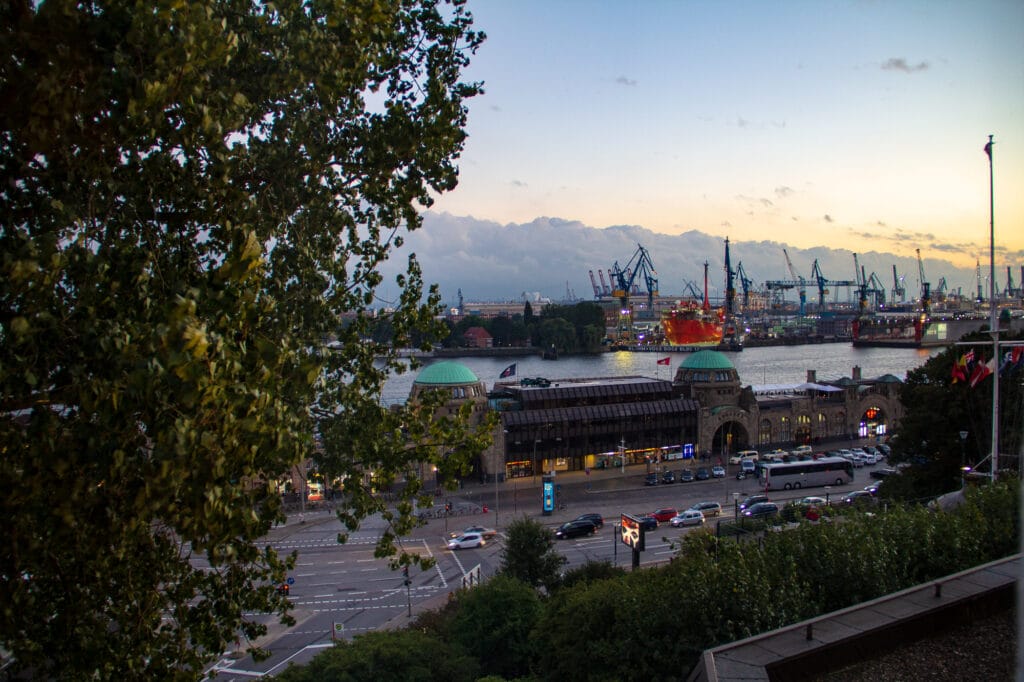 View from my Hotel Room┬аHotel Hafen Hamburg