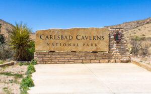 Carlsbad Caverns National Park Sign