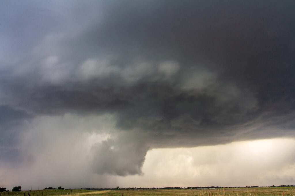 Storm along the Red River on May 7, 2014