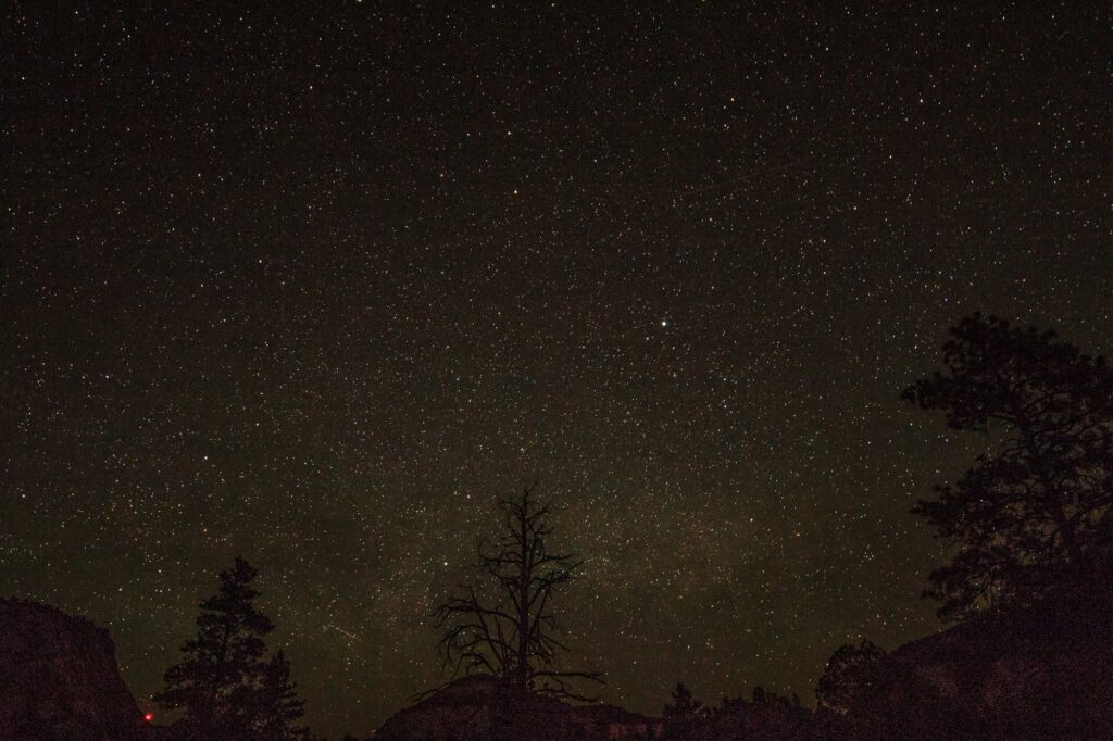 Dark Sky in Zion