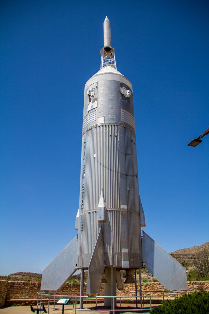 Rocket at New Mexico Museum of Space History