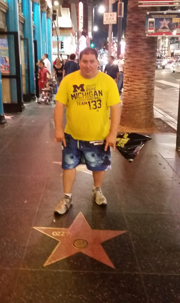 Ozzy’s star on the walk of fame