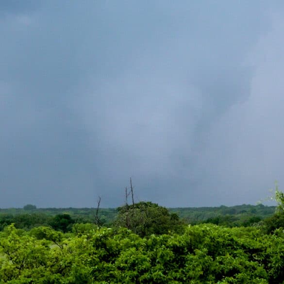 Tornado near Stephenville, Texas on April 26, 2015