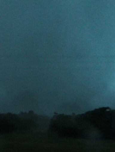 Large cone tornado Near Gordon, TX