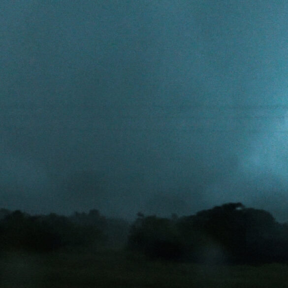 Large cone tornado Near Gordon, TX