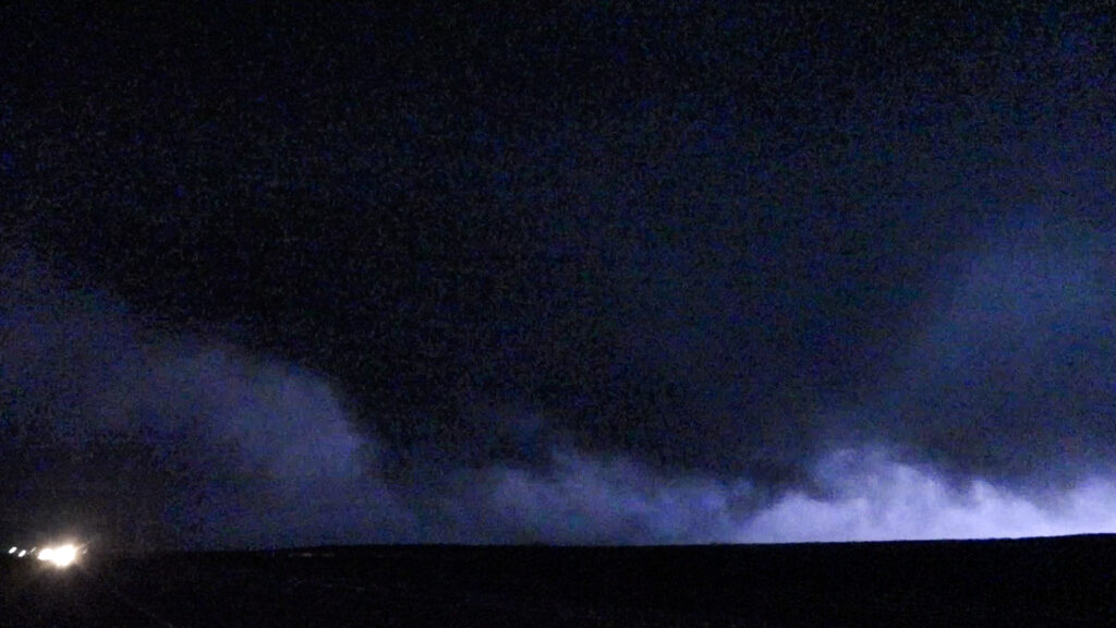 Tornado near Plains, KS