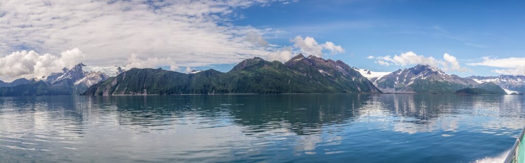 Aialik Bay in the Kenai Fjords National Park near Seward, Alaska