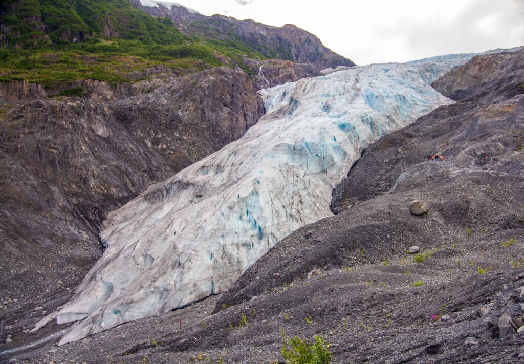 Exit Glacier in Kenai Fjords National Park