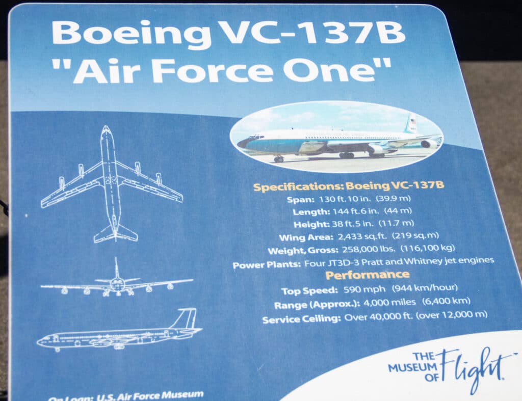 Air Force One Boeing VC-137B