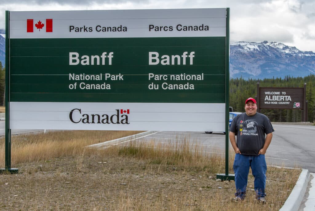 Banff National Park Sign