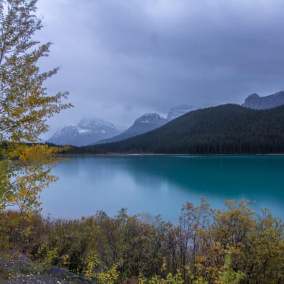 Waterfowl Lakes in Banff National Park