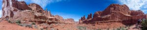 Park Avenue in Arches NP
