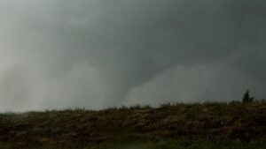 Tornadoes near Atoka, Oklahoma on May 9, 2016