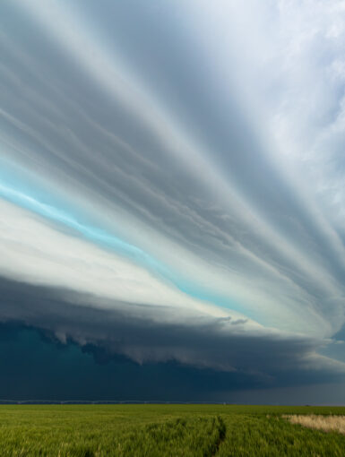 Shelf Cloud near Spearman, TX