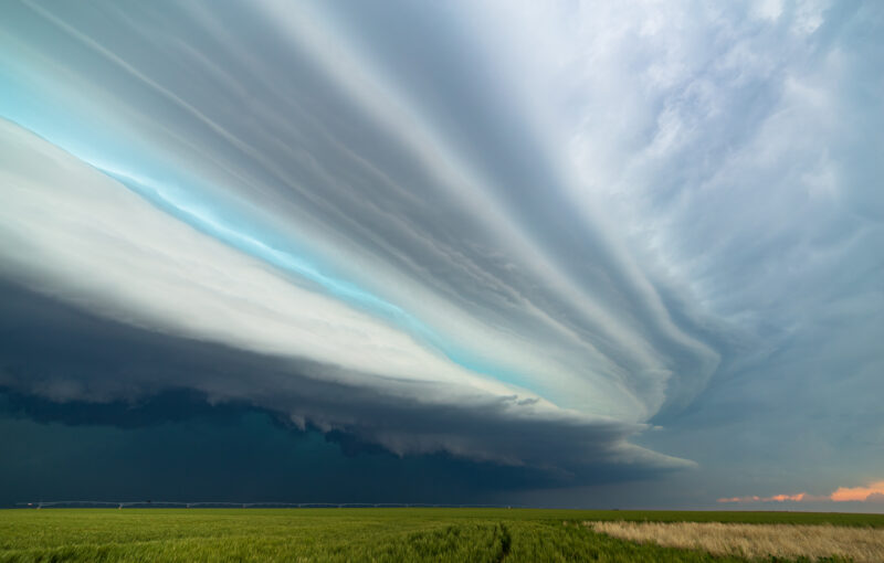 Shelf Cloud near Spearman, TX