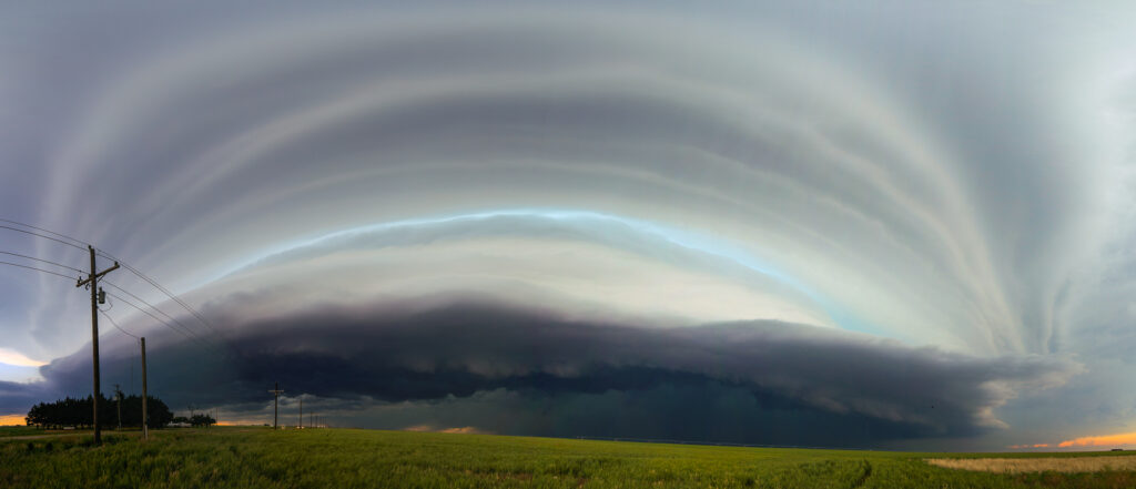 Shelf Cloud near Spearman TX